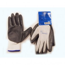 Перчатки универсальные (серо/белые), с полиуретановым покрытием. р-10 Unitraum UN-N001-10