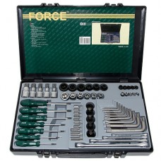 Набор инструментов 64 пр. 1/4", 3/8"и 1/2" Force 4651