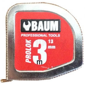 Рулетка Baum 331M3 (3 м) в металлическом корпусе